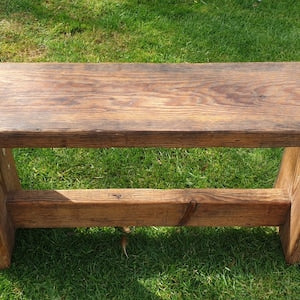 Rustic Bench Seat