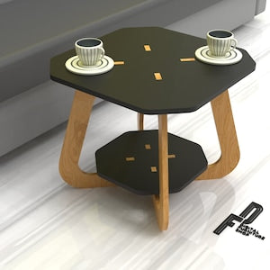 COFFEE Table/Modern Coffee Table/Digital Furniture/Easy Assemble/DIY/CNC Cutting Files