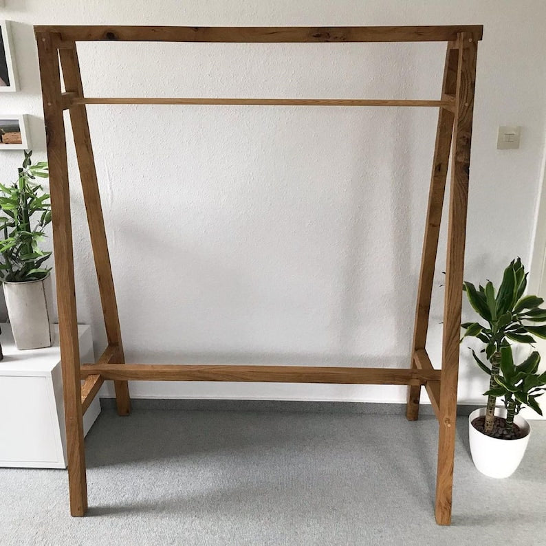 Wood Coat Hanger, Clothes Stand, coat stand, Garment Rack, The Gentleman's Valet Stand, wooden Garderobe, wardrobe,Dress up storage rack