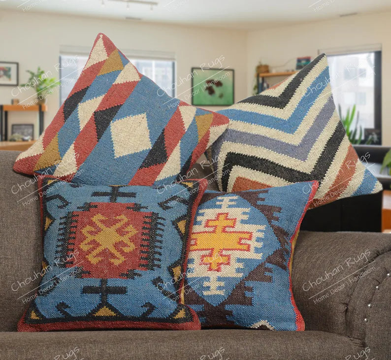 Home Decor Handwoven Turkish Pillow