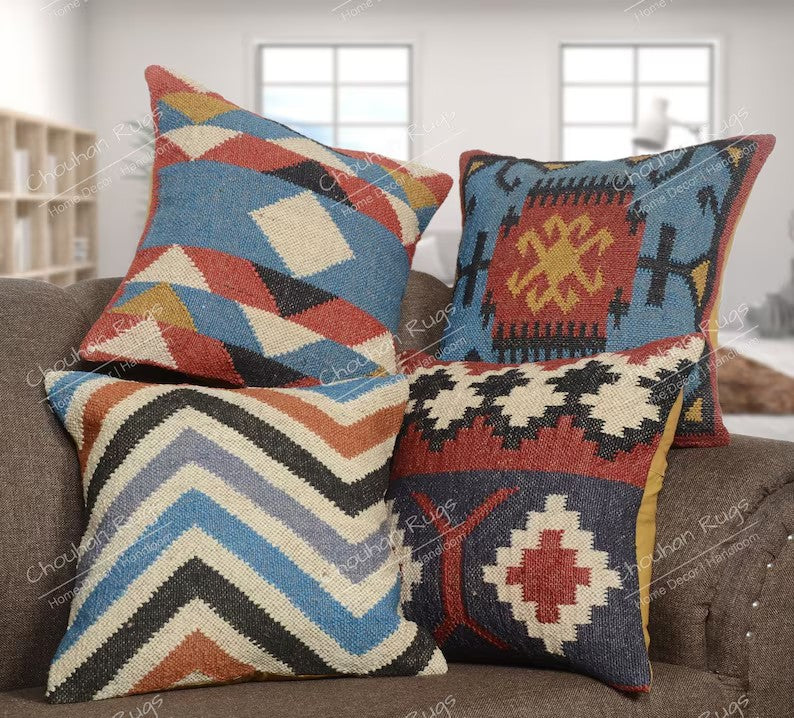 Home Decor Handwoven Turkish Pillow