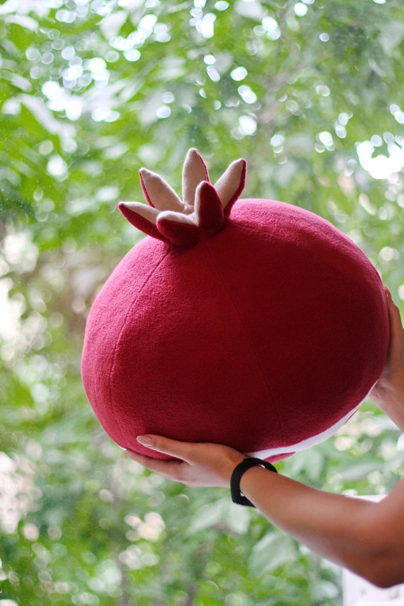 Fruit Pillow: Pomegranate - decorative pillow