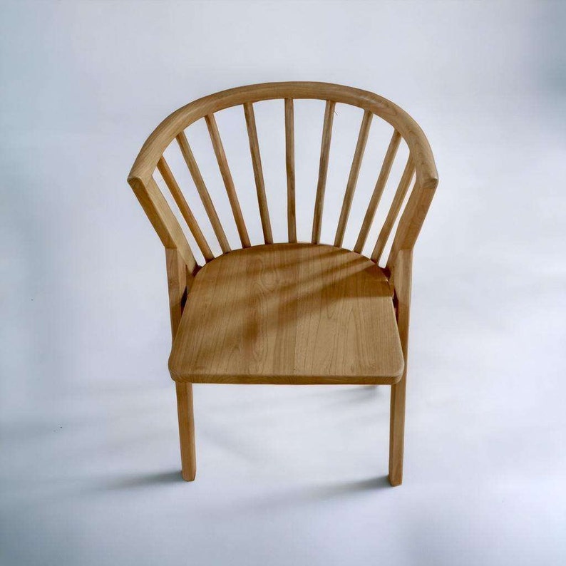 natural wooden chair with long bars (lot/lot)