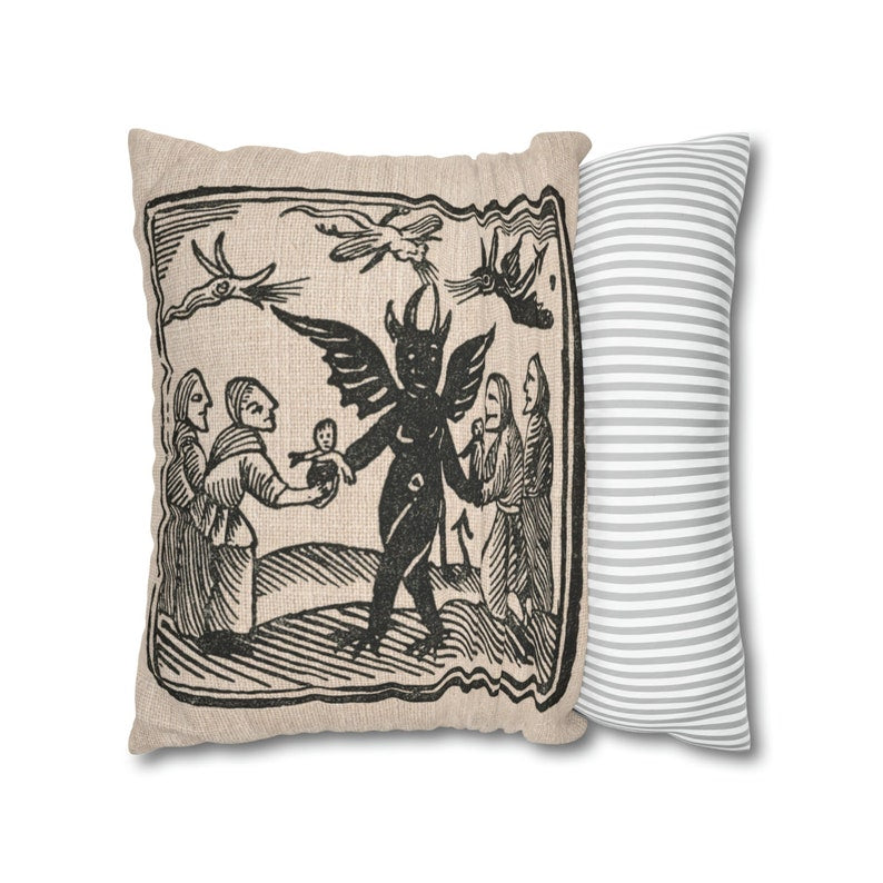 Witches and Demons Exchange Dolls Accent Pillow