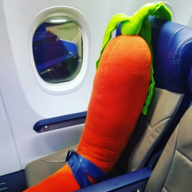 Carrot Body Pillow