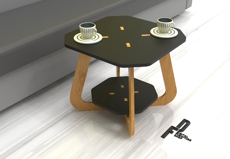 COFFEE Table/Modern Coffee Table/Digital Furniture/Easy Assemble/DIY/CNC Cutting Files