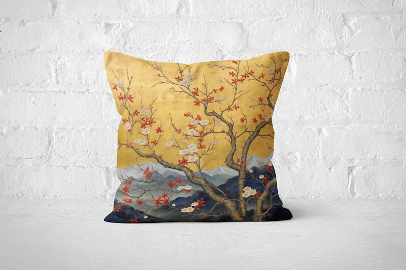 Cherry Blossom Serenity Pillow