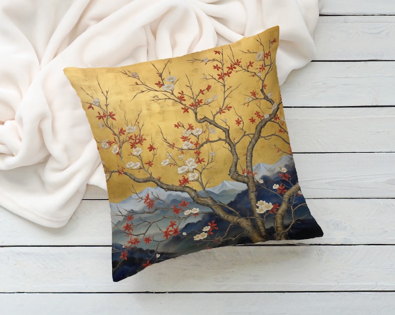 Cherry Blossom Serenity Pillow