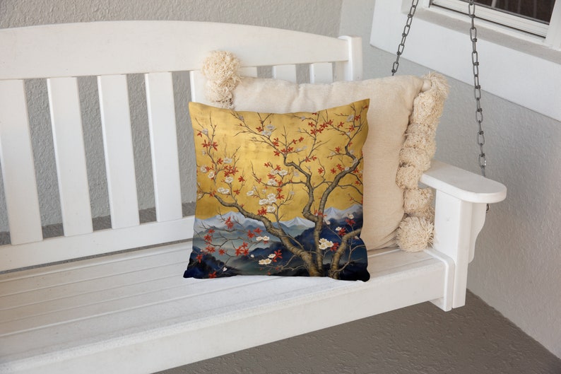 Cherry Blossom Serenity Pillow