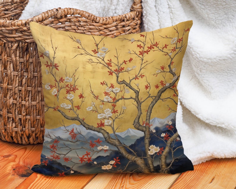 Cherry Blossom Serenity Pillow