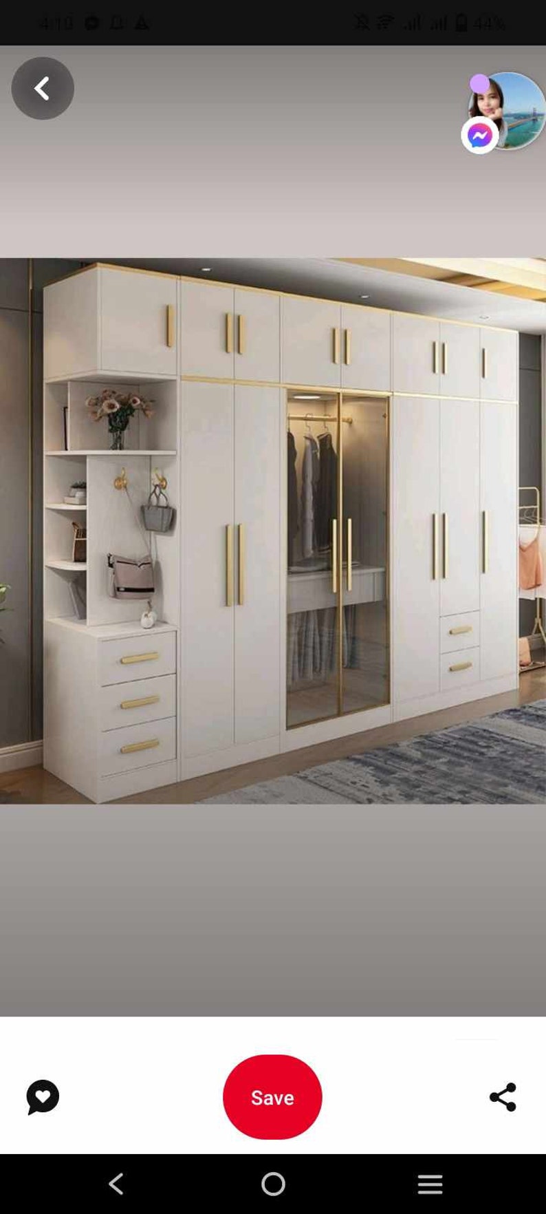 Whole wardrobe plate-type full set of Assemble Furniture simple Bedroom Five door Economical Wardrobe AliExpress