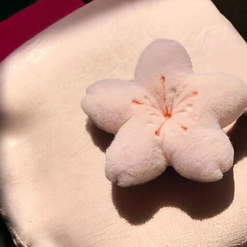 Pink Flower Pillow