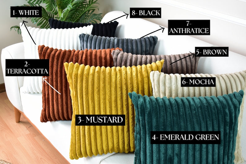 High Quality Corduroy Pillow Cover