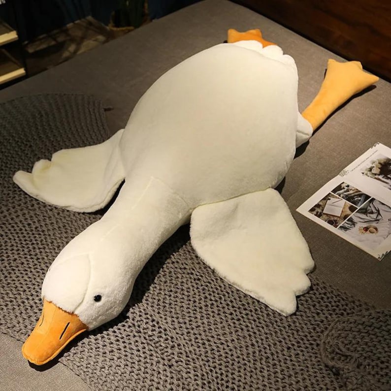 Whimsical Goose Body Pillow