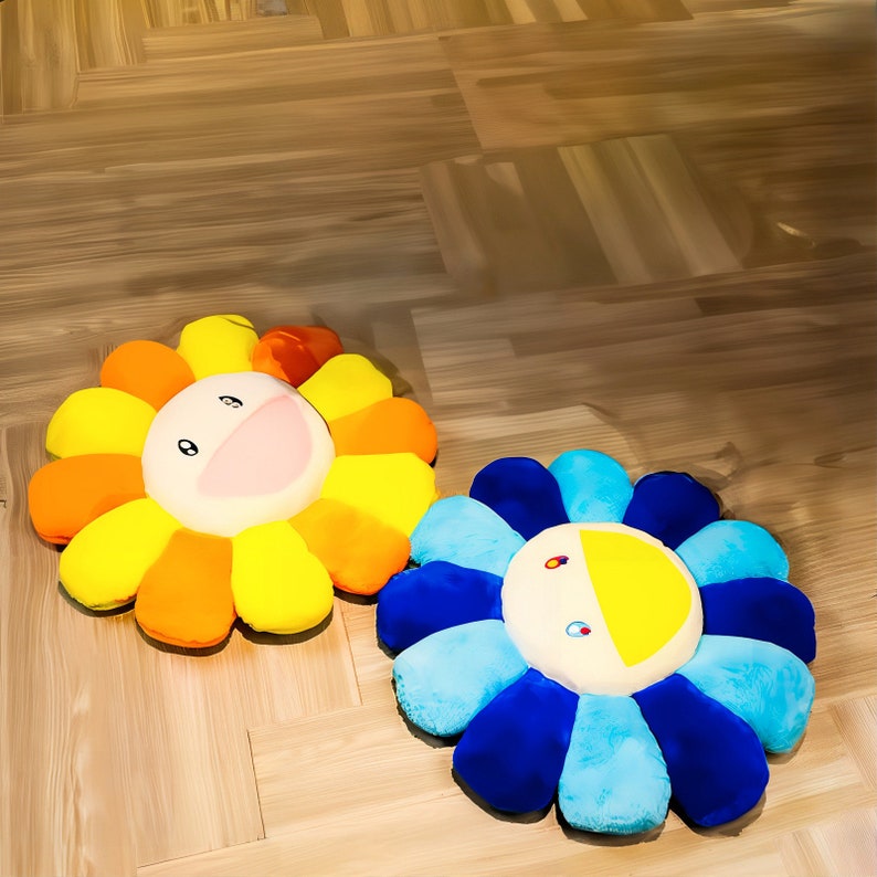 Sunflower Plush Pillow Cute & Colorful