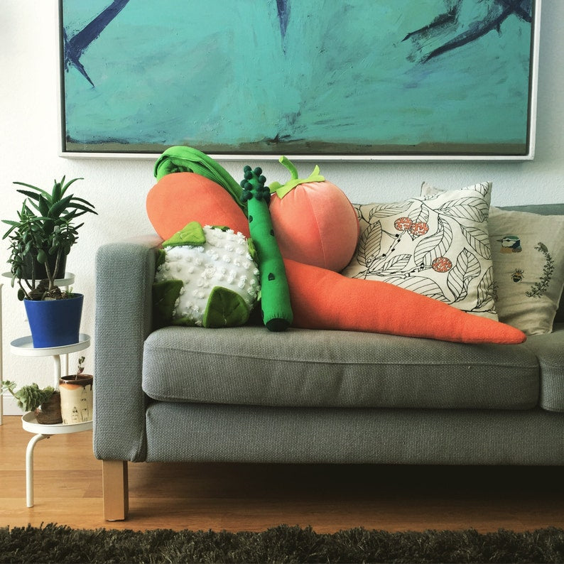 Carrot Body Pillow